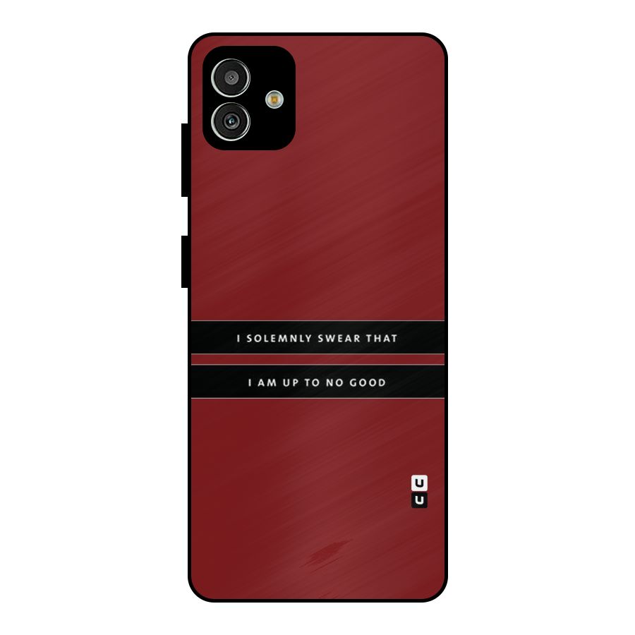 No Good Swear Metal Back Case for Galaxy M13 5G