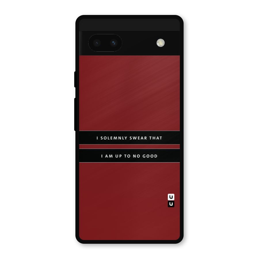 No Good Swear Metal Back Case for Google Pixel 6a