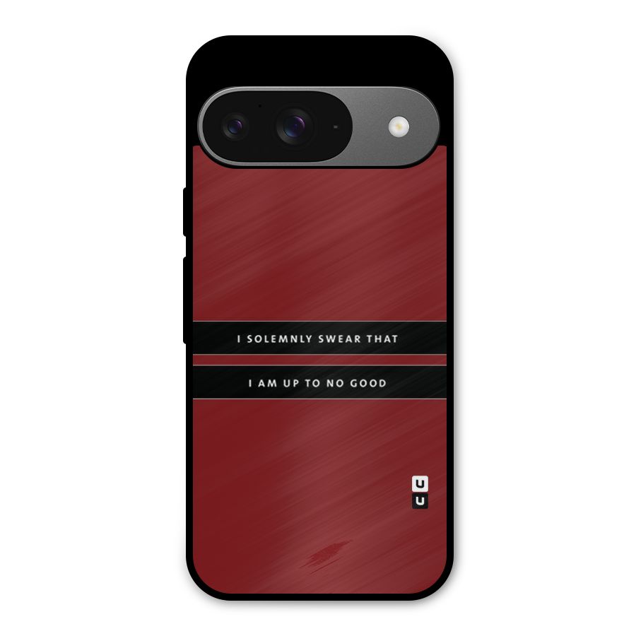No Good Swear Metal Back Case for Google Pixel 9