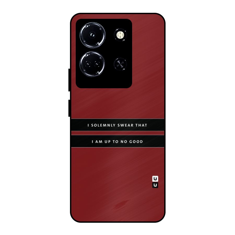 No Good Swear Metal Back Case for Infinix Note 30 5G