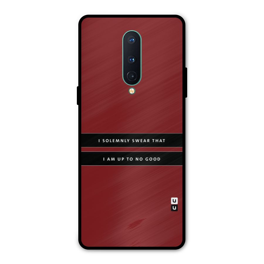No Good Swear Metal Back Case for OnePlus 8