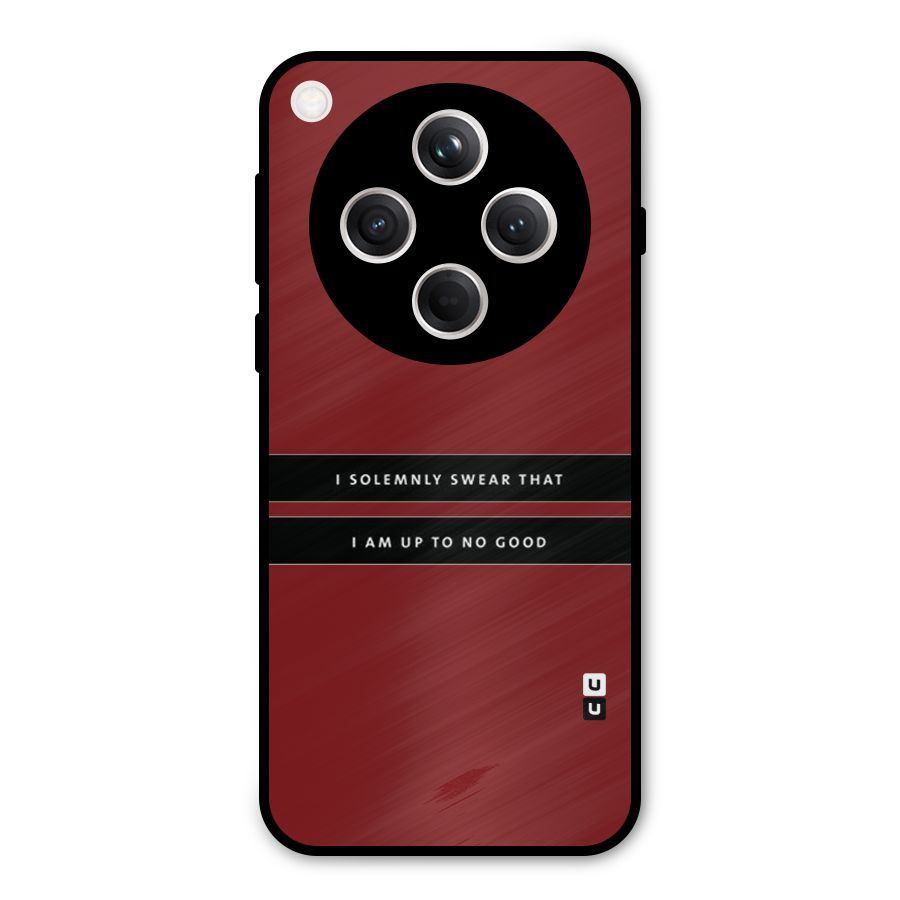 No Good Swear Metal Back Case for Oppo Find X8