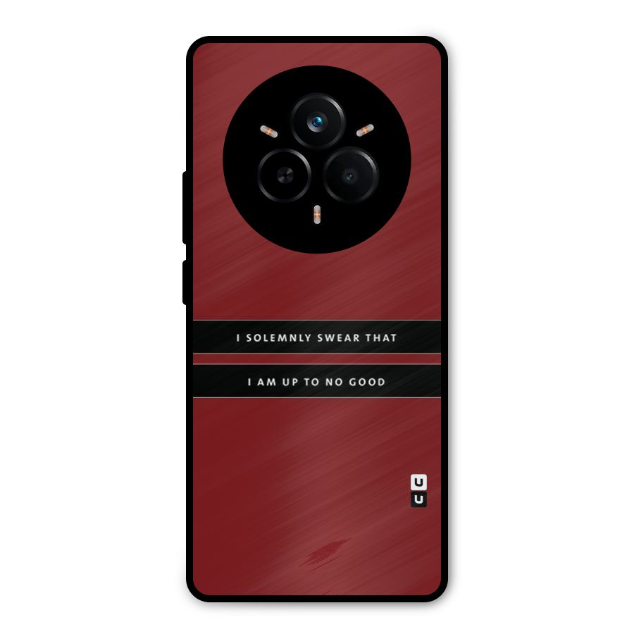 No Good Swear Metal Back Case for Realme 14 Pro