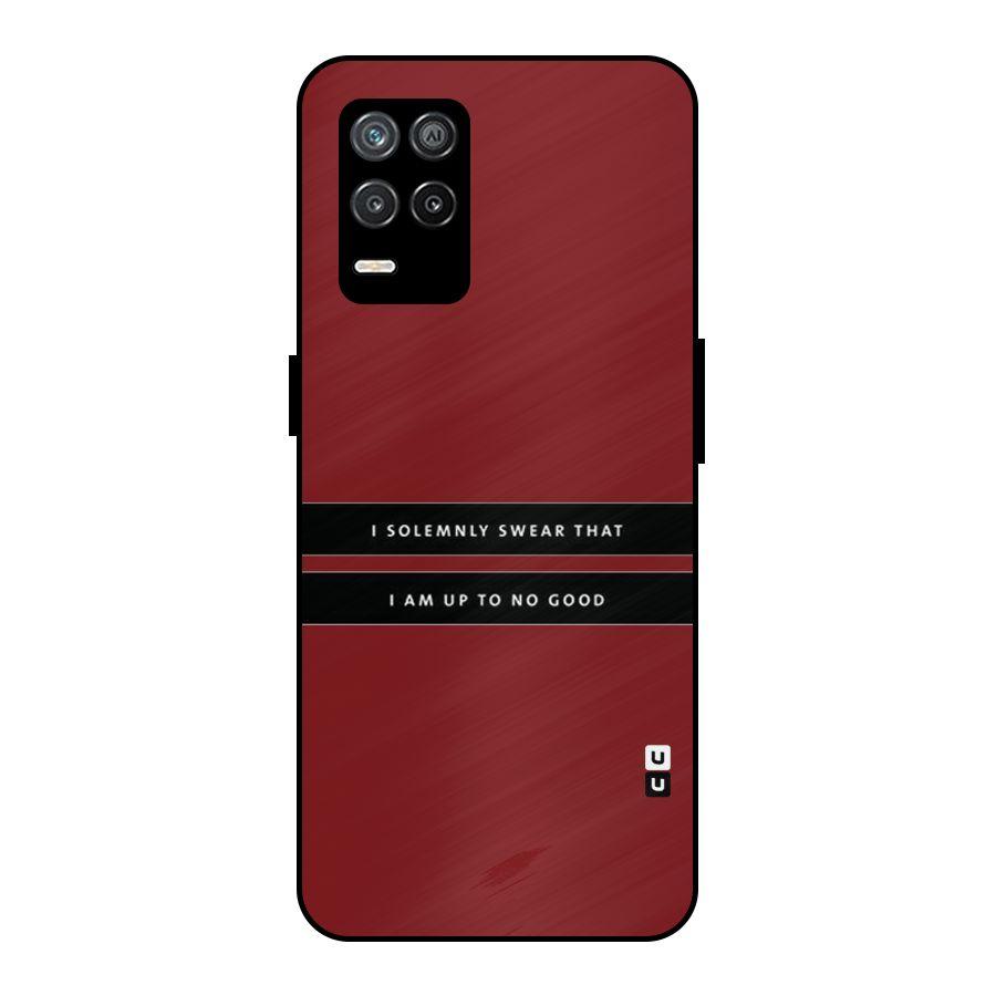 No Good Swear Metal Back Case for Realme 8 5G
