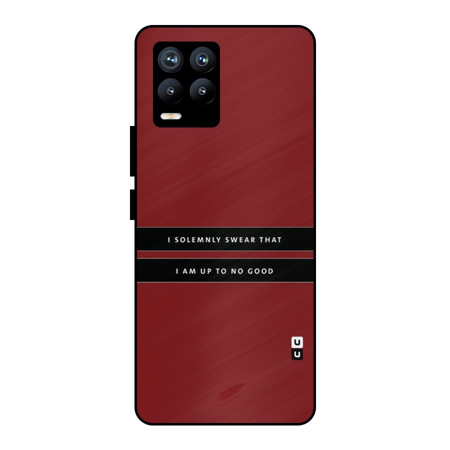 No Good Swear Metal Back Case for Realme 8 Pro