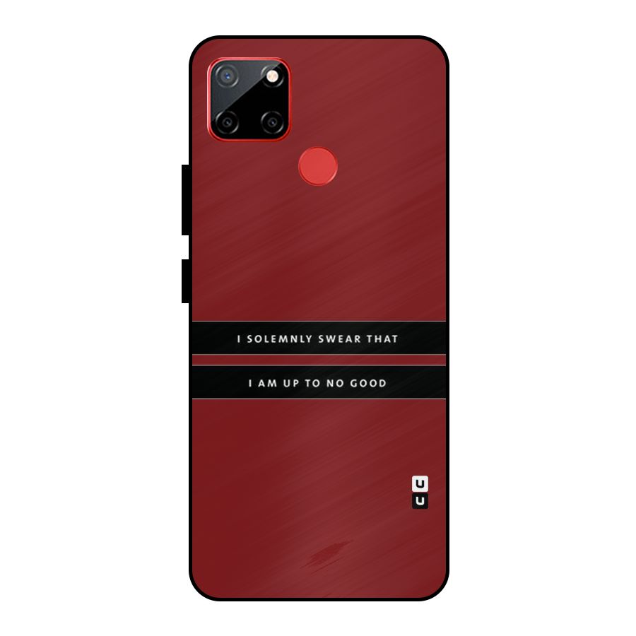 No Good Swear Metal Back Case for Realme C12