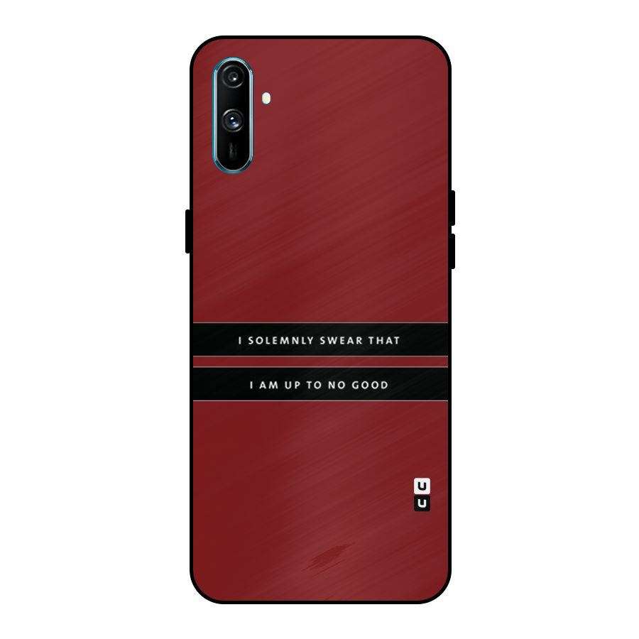 No Good Swear Metal Back Case for Realme C3