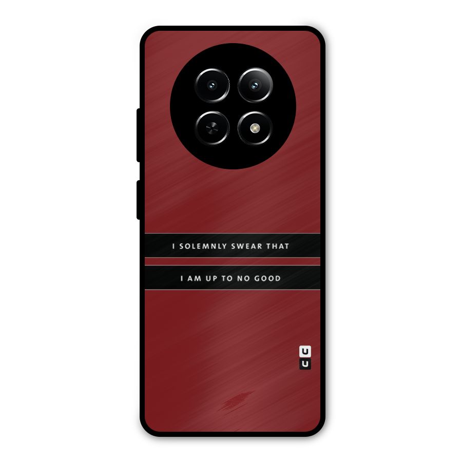 No Good Swear Metal Back Case for Realme Narzo 70x 5G