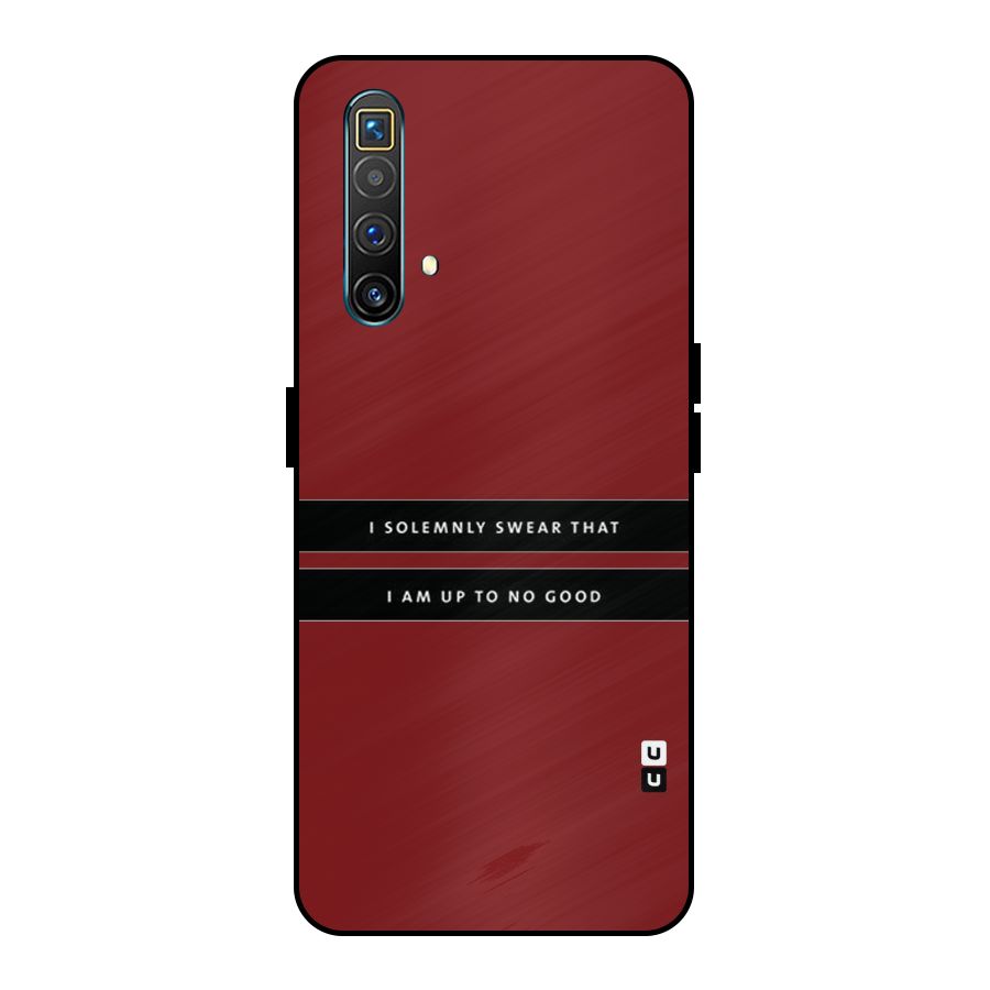No Good Swear Metal Back Case for Realme X3 SuperZoom