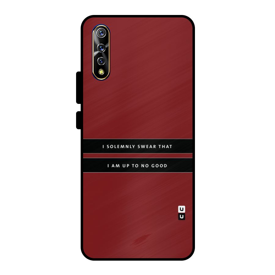 No Good Swear Metal Back Case for Vivo S1