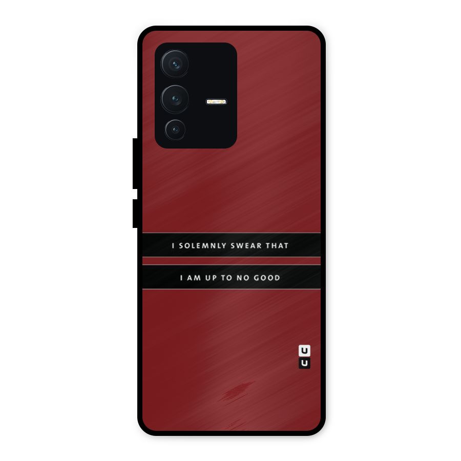 No Good Swear Metal Back Case for Vivo V23 5G