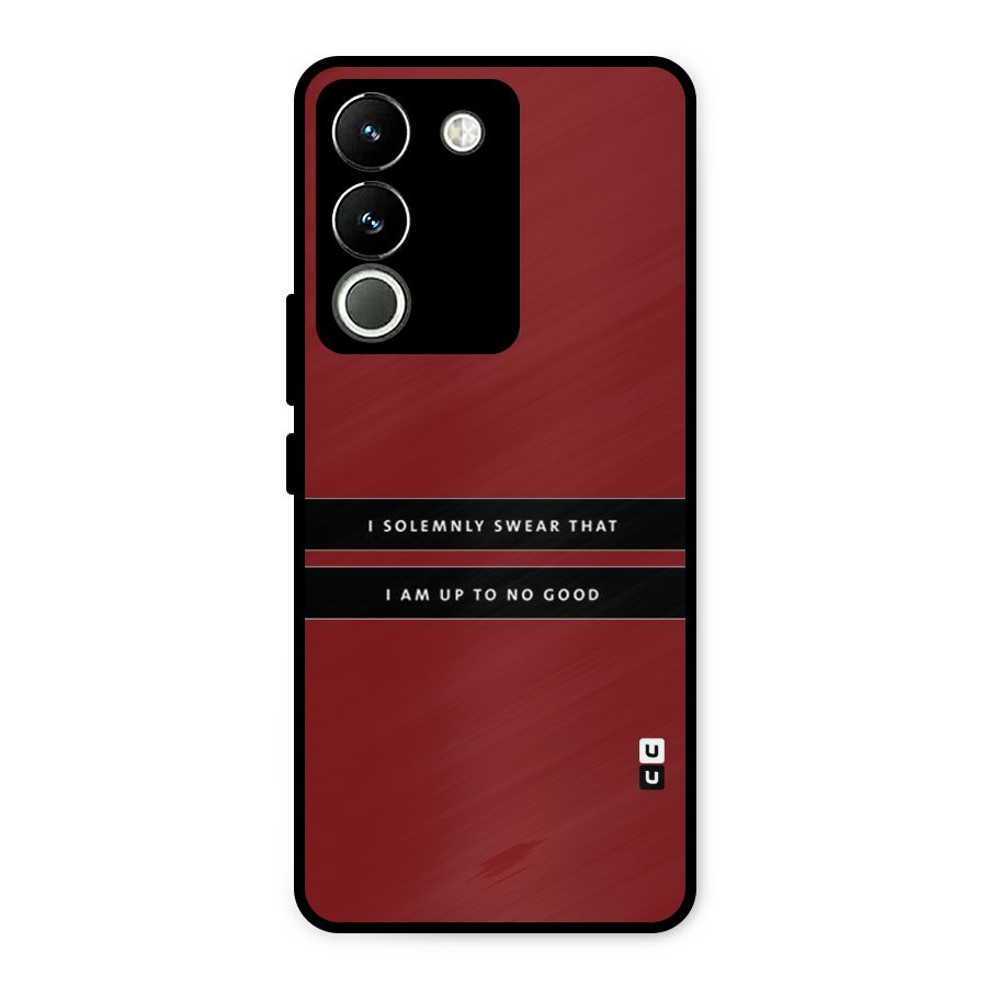 No Good Swear Metal Back Case for Vivo Y200