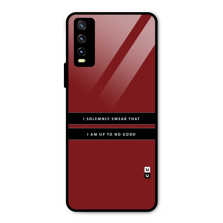 No Good Swear Metal Back Case for Vivo Y20g