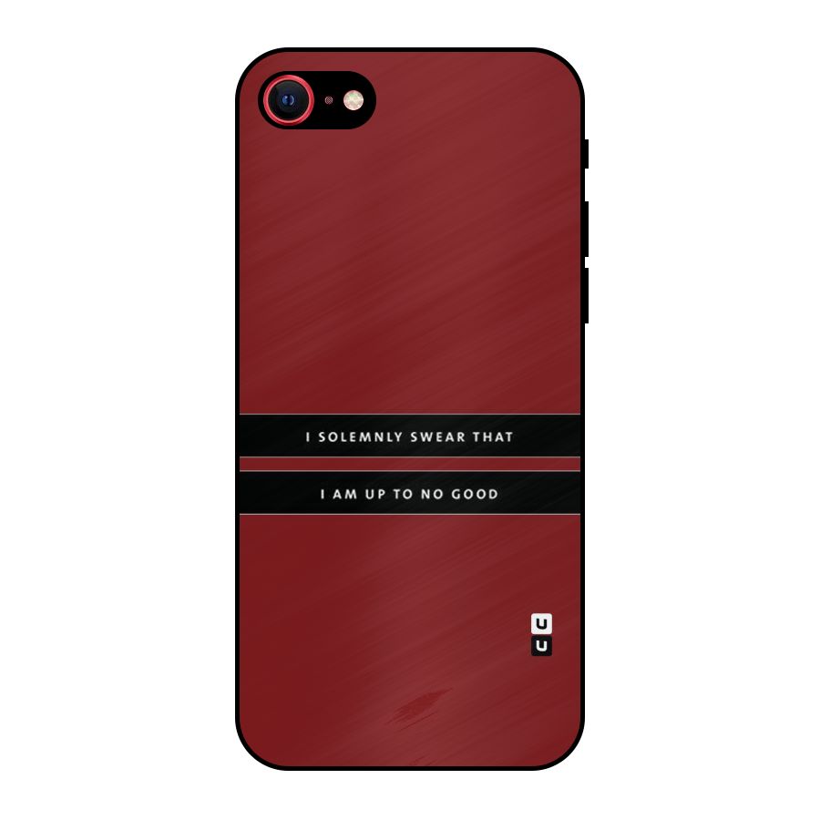 No Good Swear Metal Back Case for iPhone 7