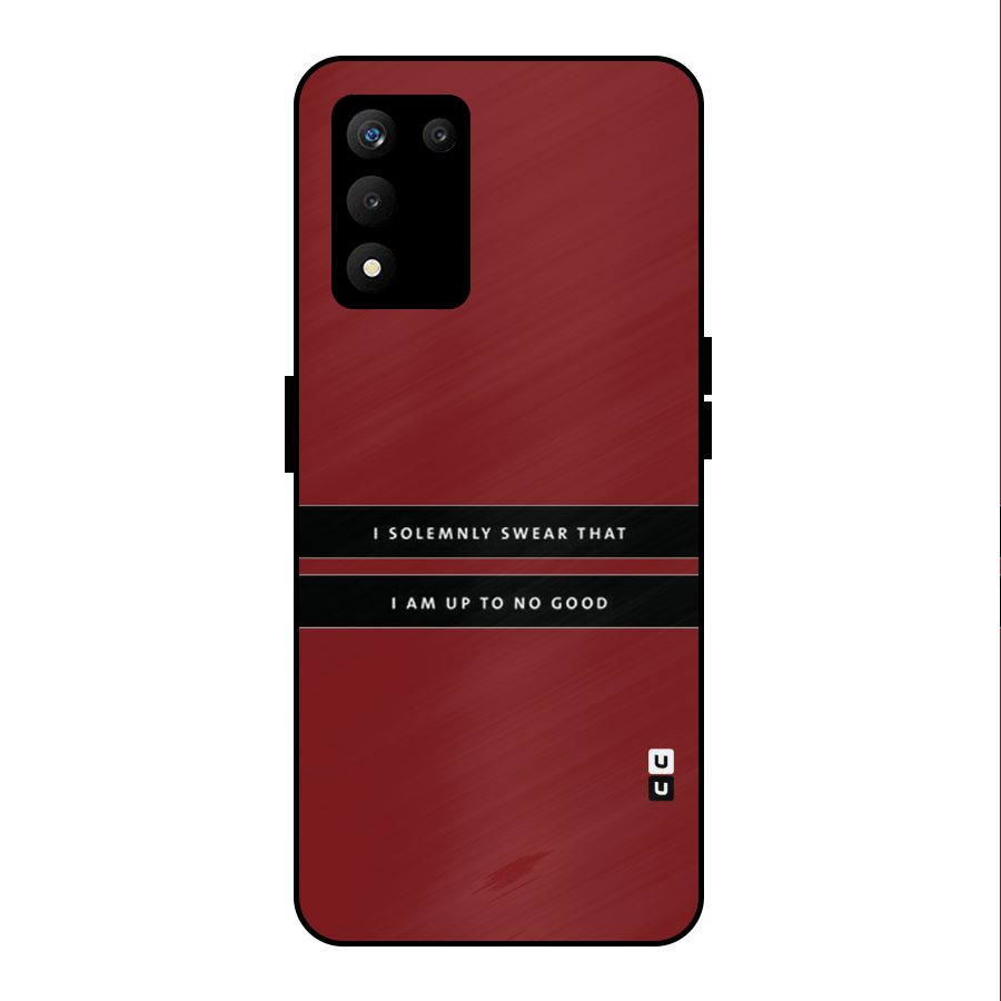 No Good Swear Metal Back Case for realme 9 5G SE