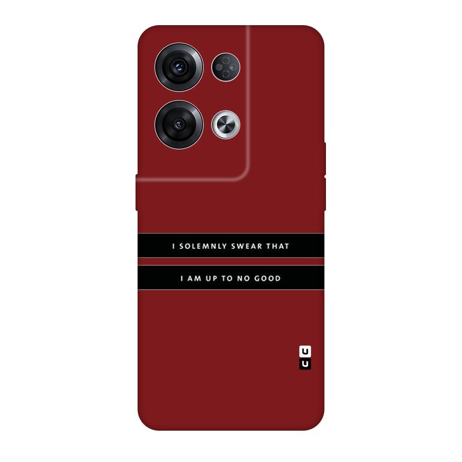 No Good Swear Original Polycarbonate Back Case for Oppo Reno8 Pro 5G