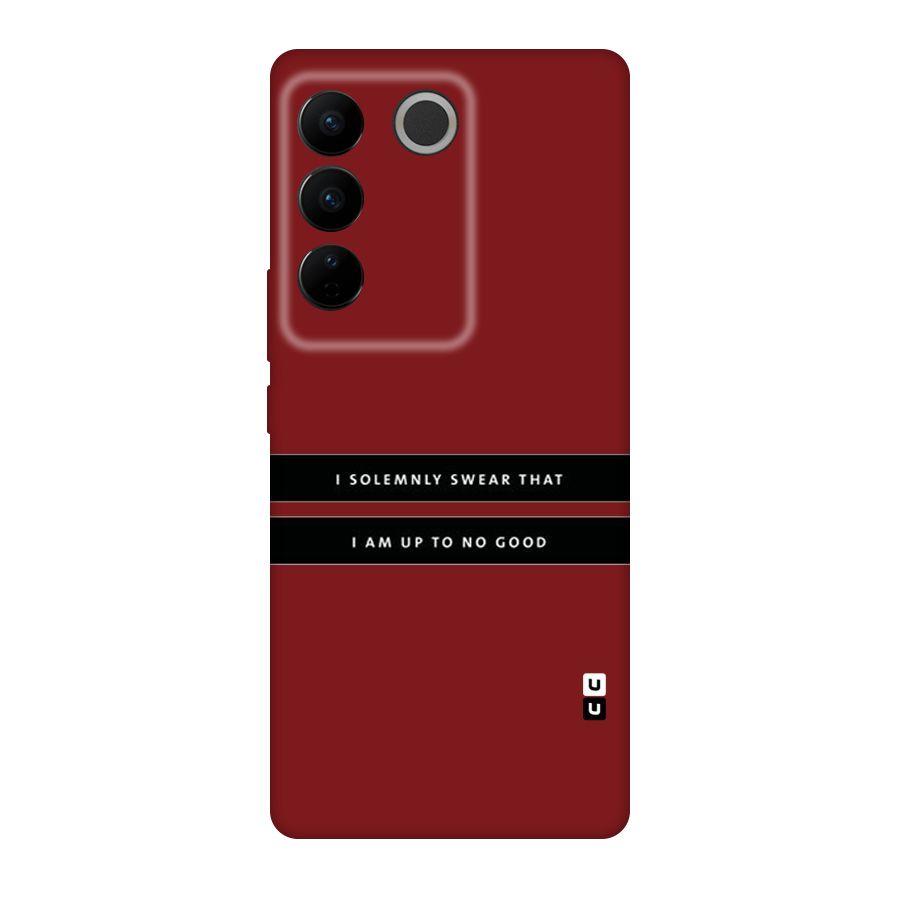 No Good Swear Original Polycarbonate Back Case for Vivo V27