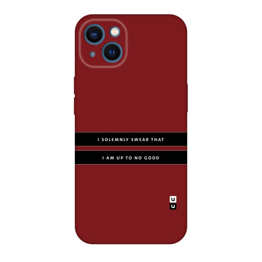 No Good Swear Original Polycarbonate Back Case for iPhone 13