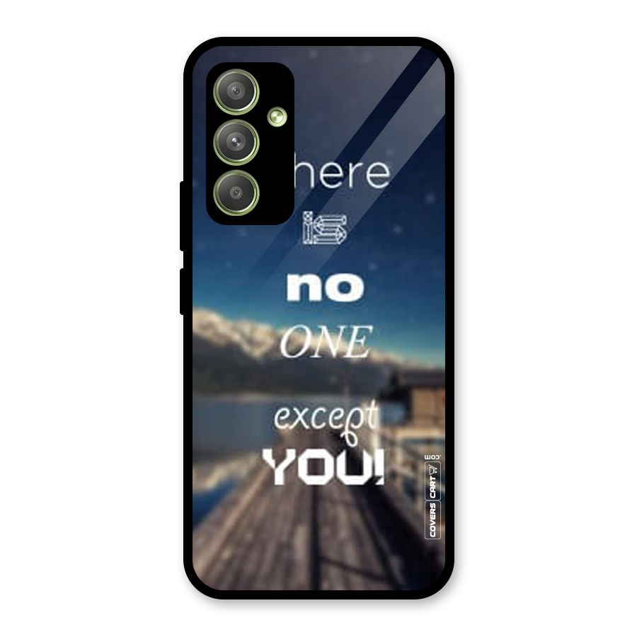 No One But You Glass Back Case for Galaxy A54