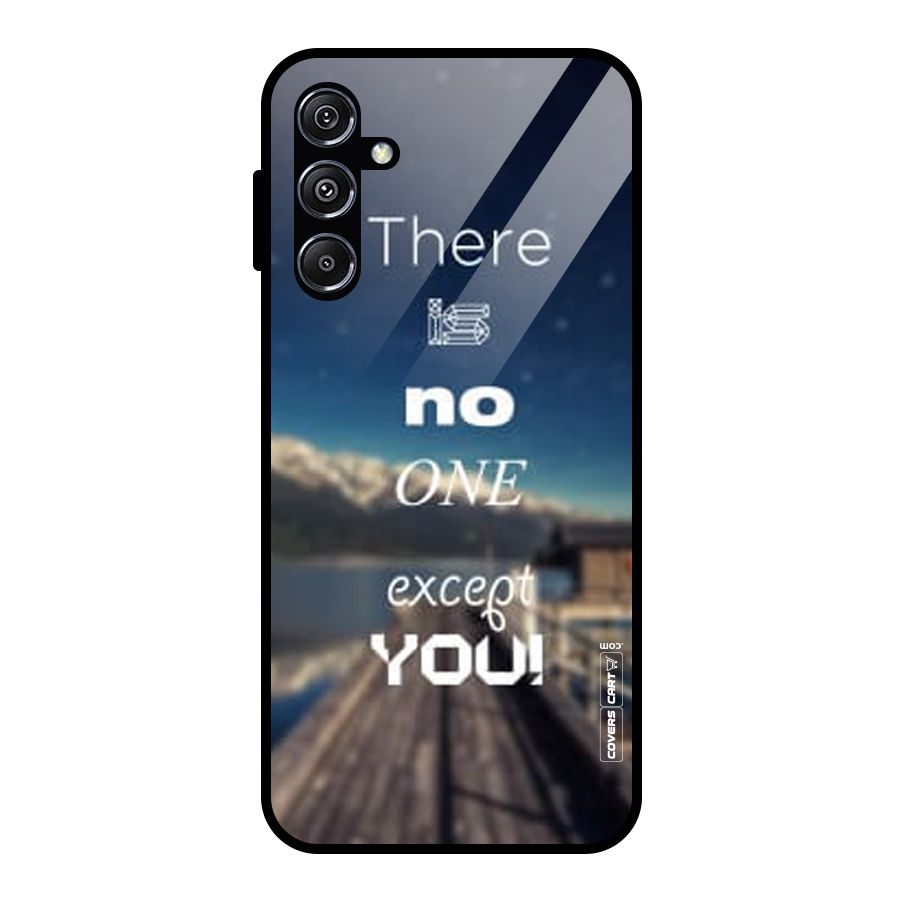 No One But You Glass Back Case for Galaxy M34 5G