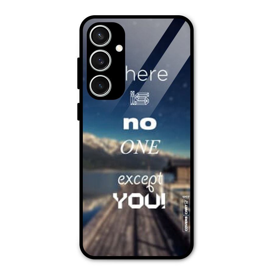 No One But You Glass Back Case for Galaxy S23 FE