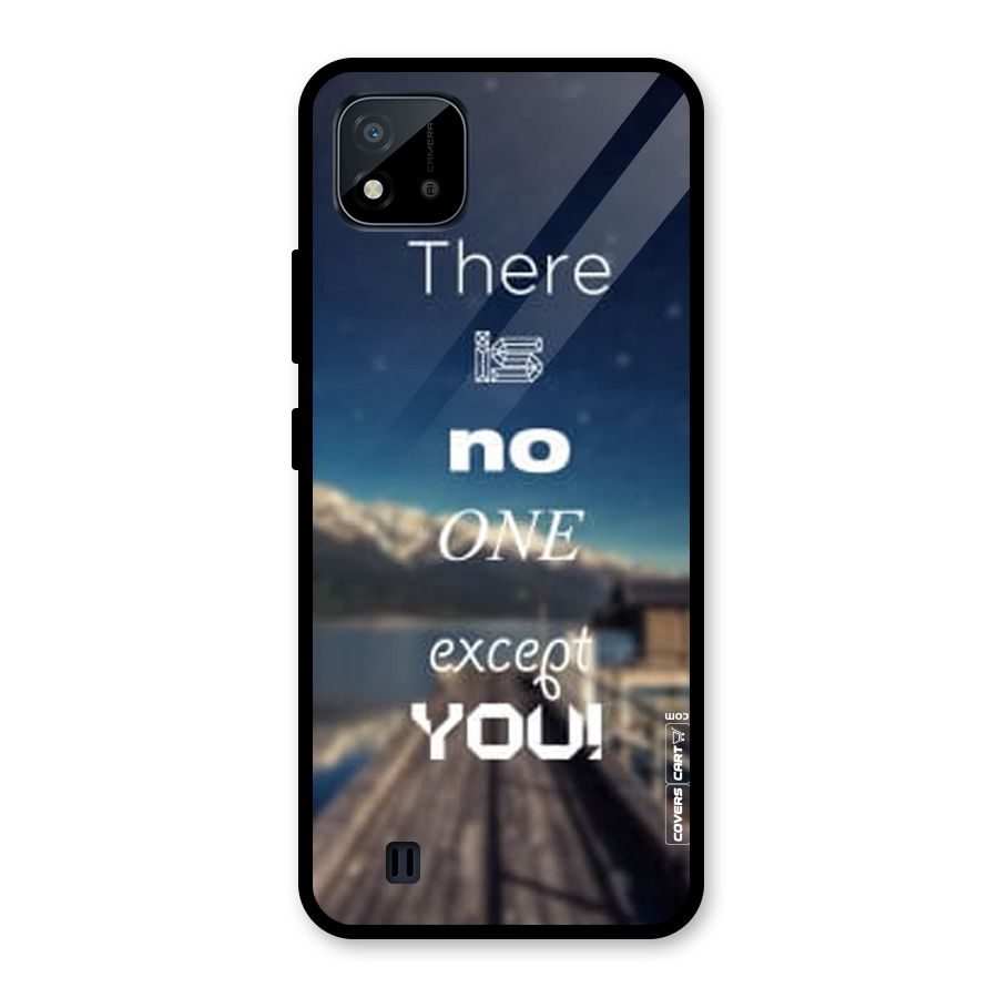 No One But You Glass Back Case for Realme C11 2021