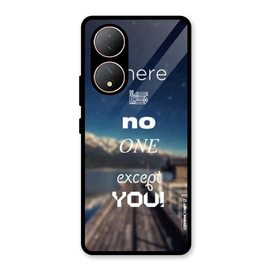 No One But You Glass Back Case for Vivo Y100A