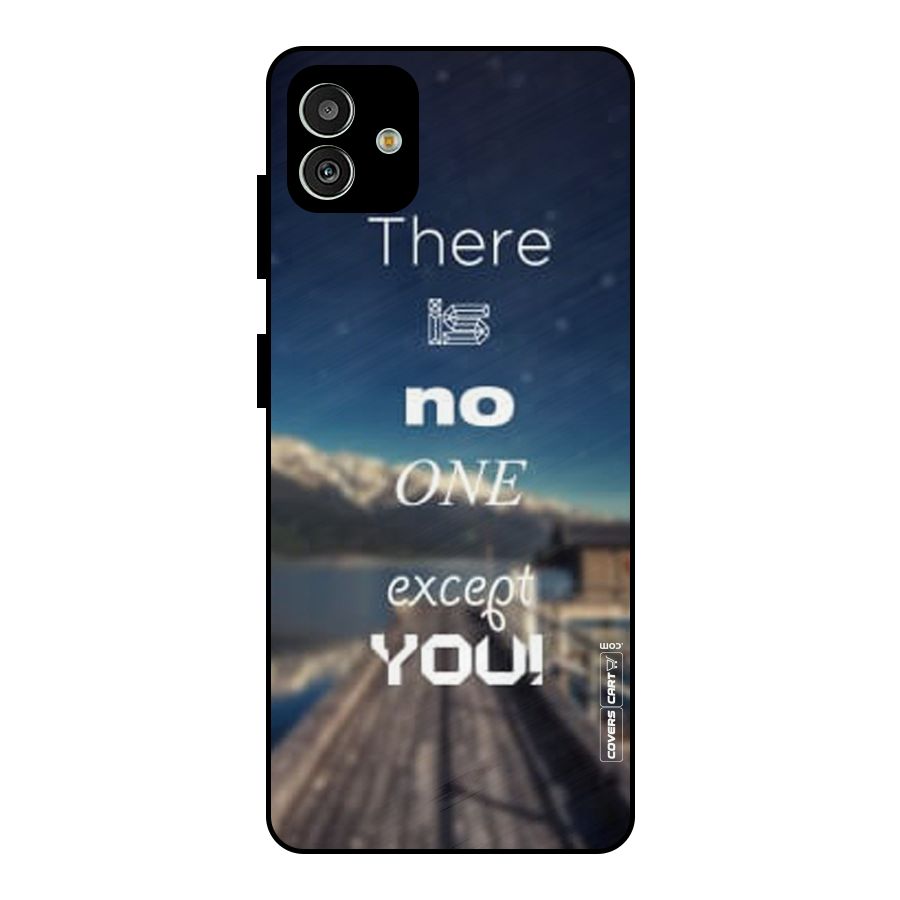 No One But You Metal Back Case for Galaxy M13 5G