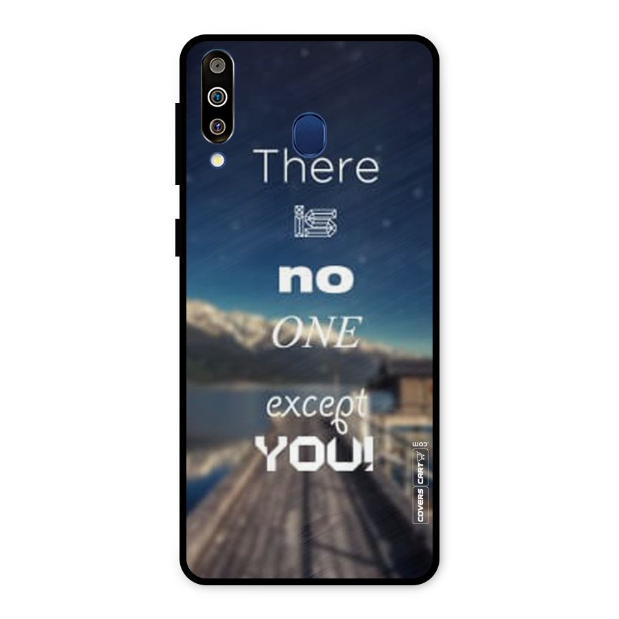 No One But You Metal Back Case for Galaxy M30