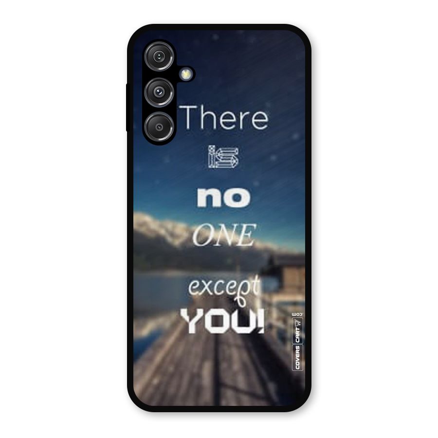 No One But You Metal Back Case for Galaxy M34 5G