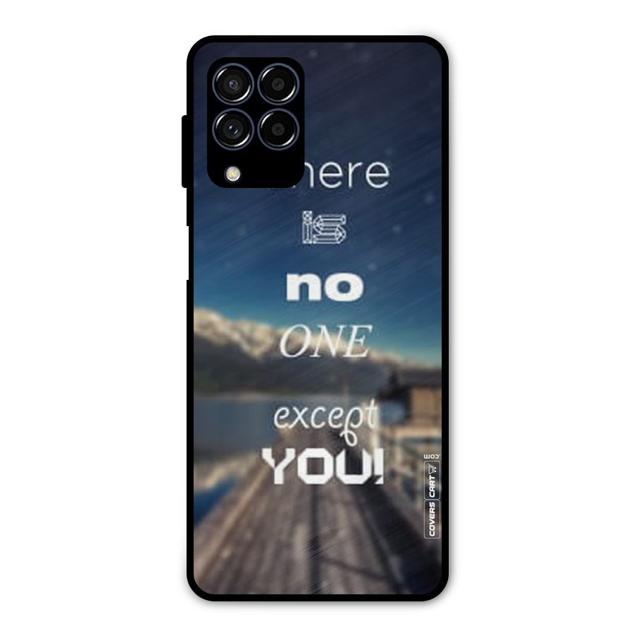 No One But You Metal Back Case for Galaxy M53 5G