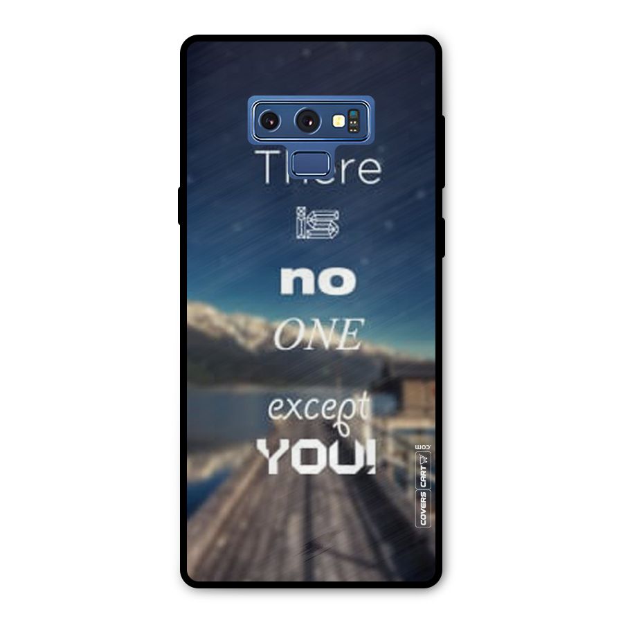 No One But You Metal Back Case for Galaxy Note 9