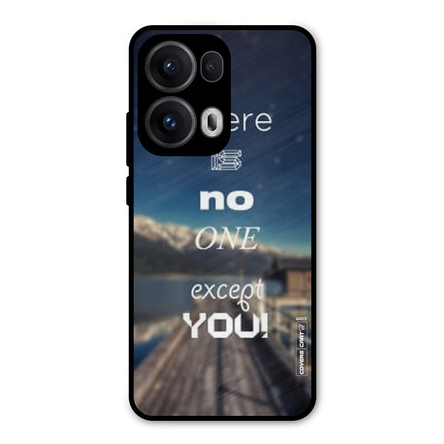 No One But You Metal Back Case for Oppo Reno13 Pro