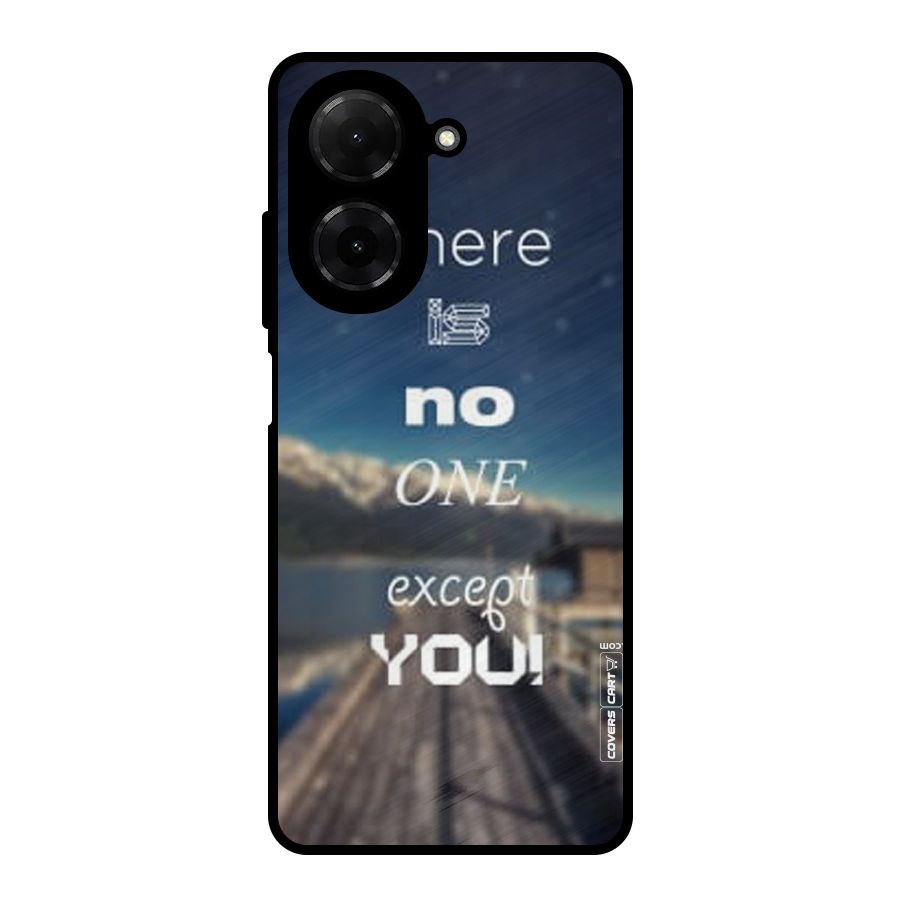 No One But You Metal Back Case for Poco C71