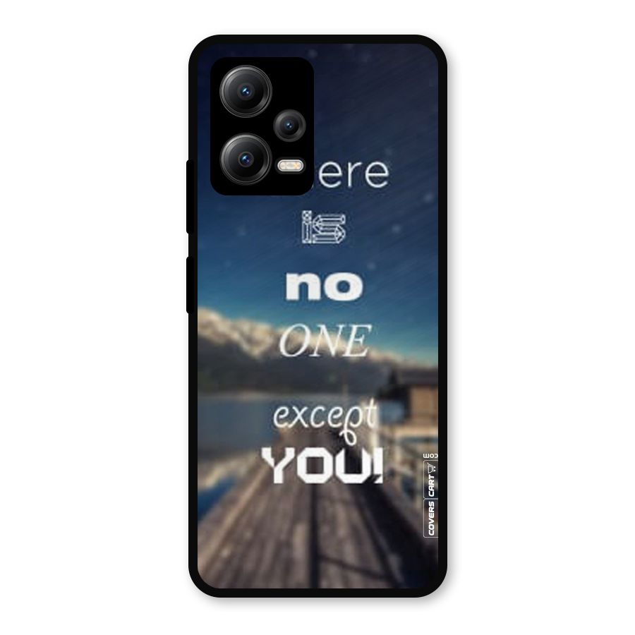 No One But You Metal Back Case for Redmi Note 12 5G