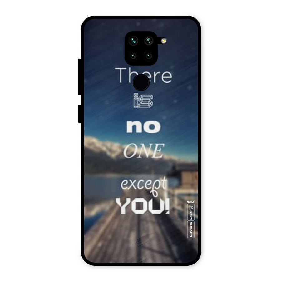 No One But You Metal Back Case for Redmi Note 9