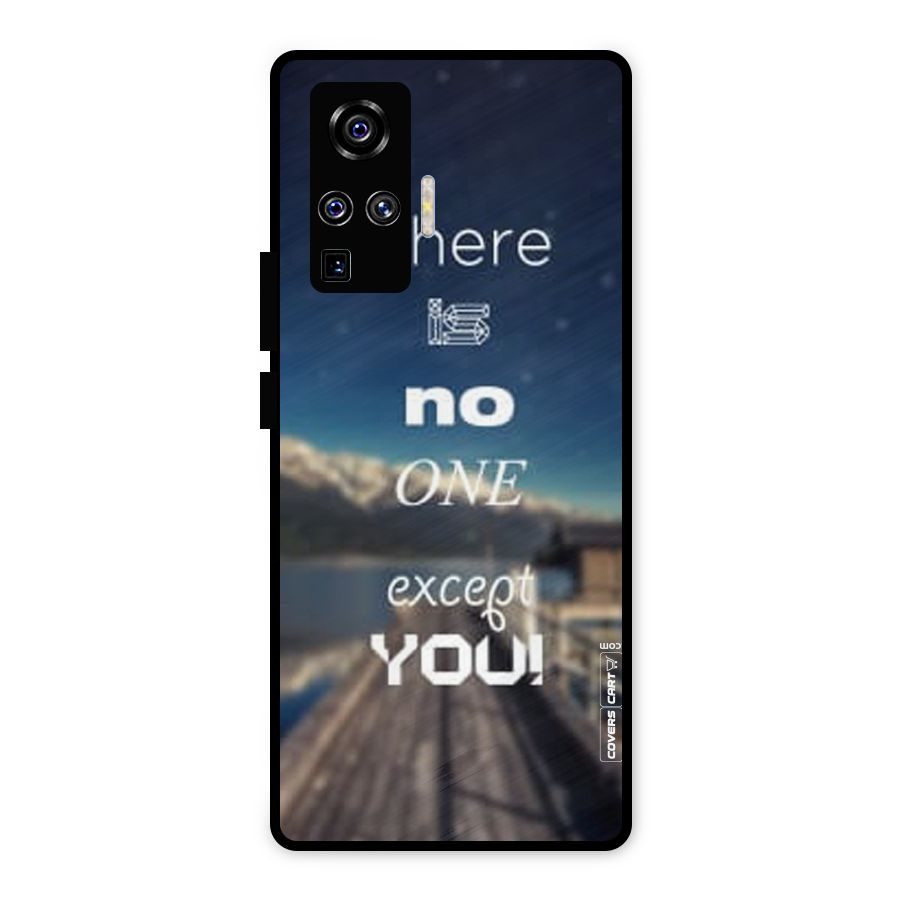 No One But You Metal Back Case for Vivo X50 Pro
