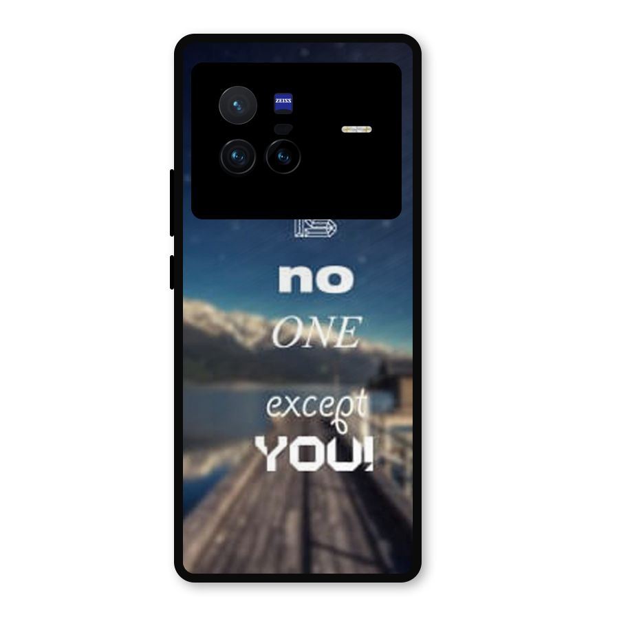 No One But You Metal Back Case for Vivo X80