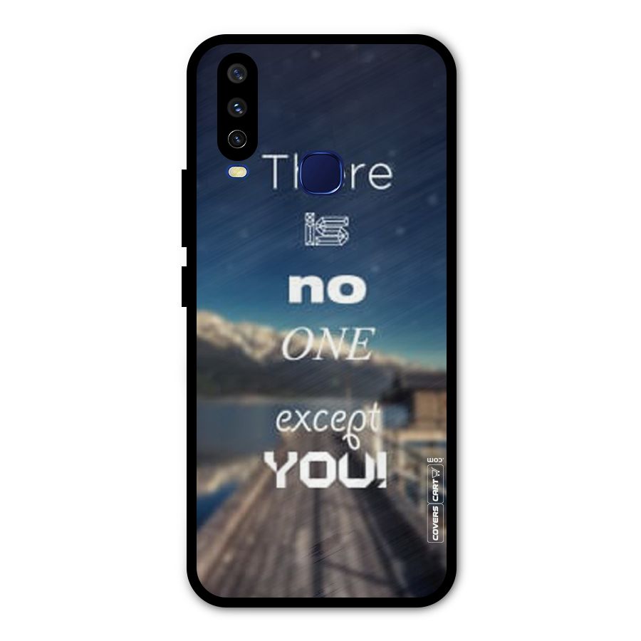 No One But You Metal Back Case for Vivo Y15