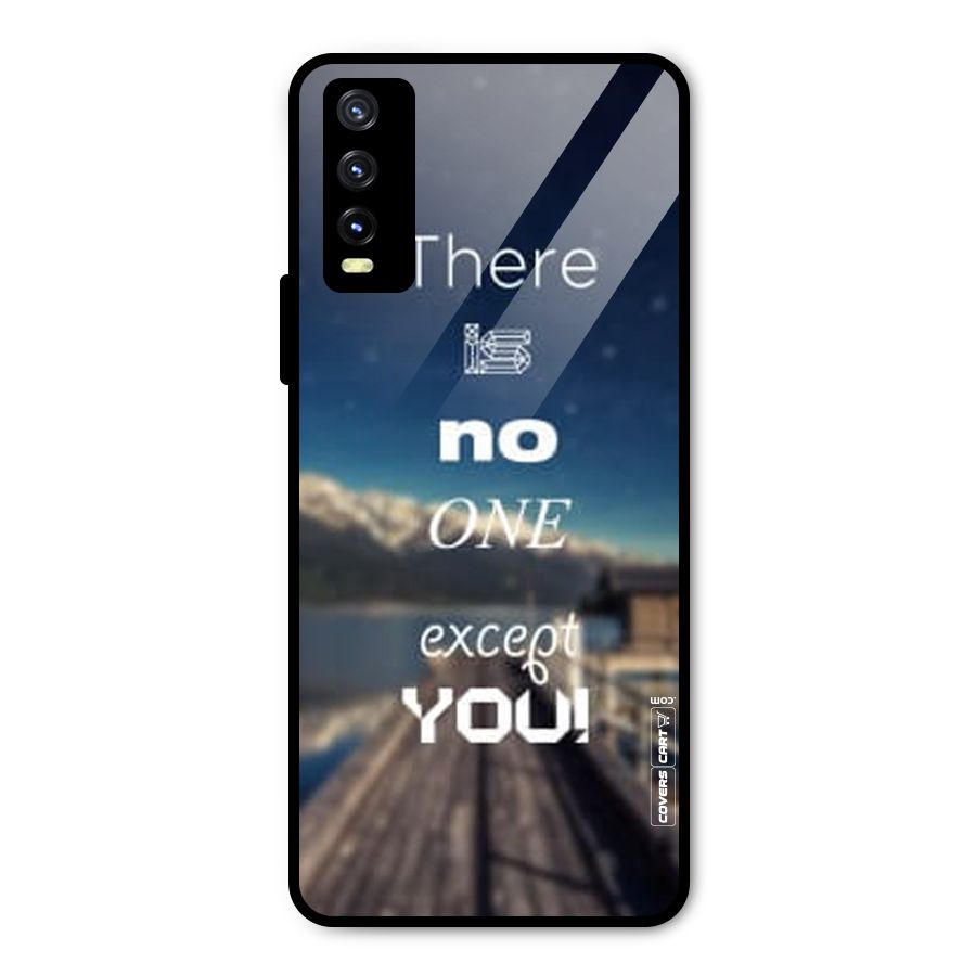 No One But You Metal Back Case for Vivo Y20g