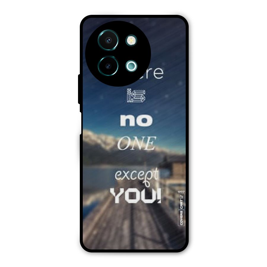 No One But You Metal Back Case for Vivo Y58