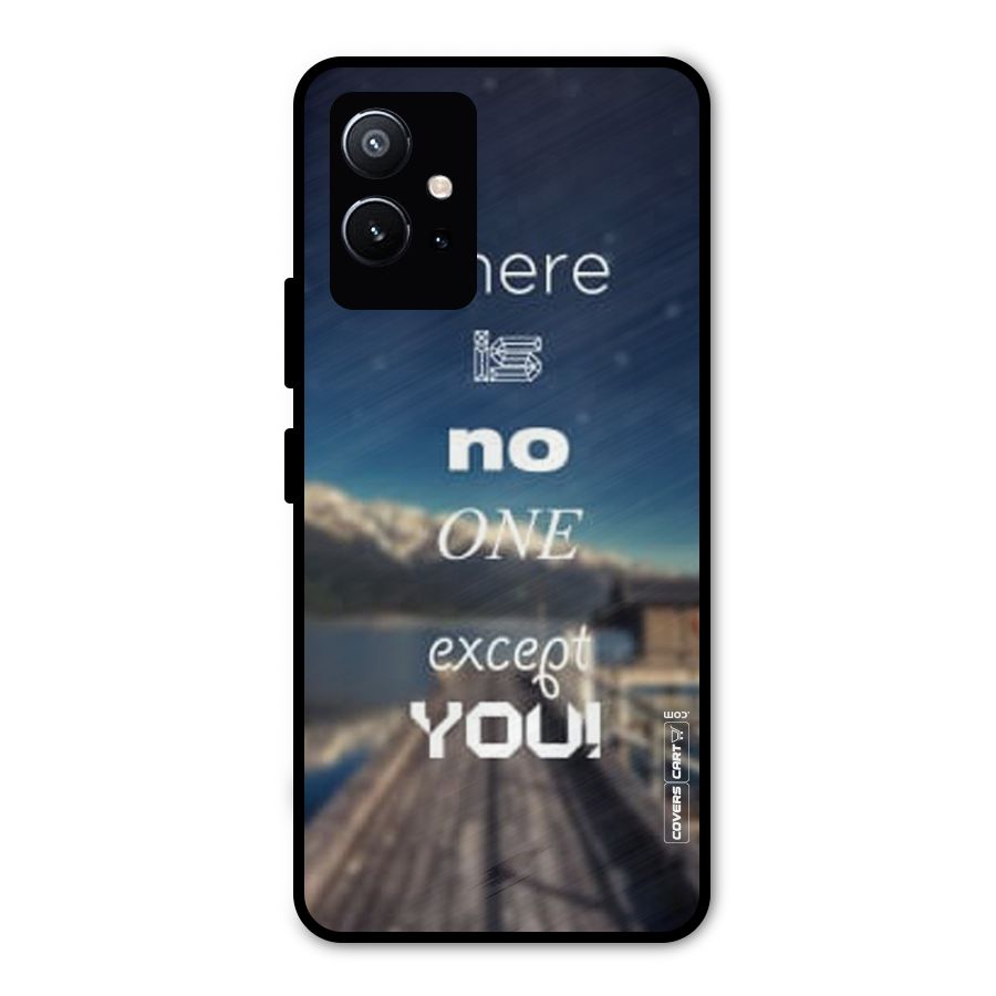 No One But You Metal Back Case for Vivo Y75 5G