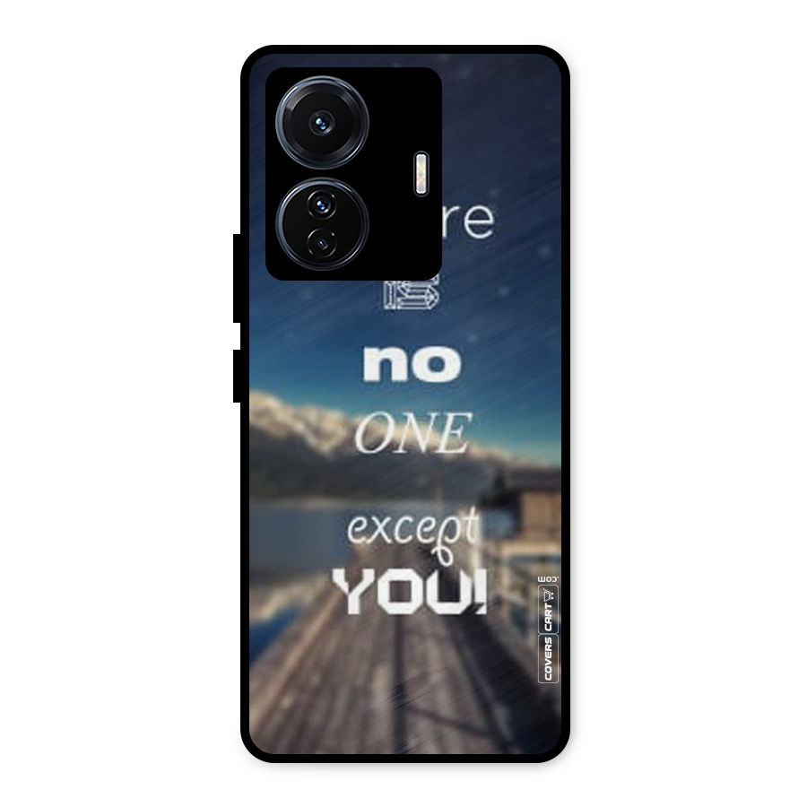 No One But You Metal Back Case for iQOO Z6