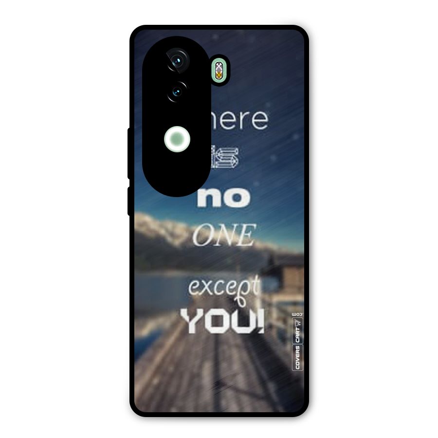 No One But You Metal Back Case for iQOO Z9s
