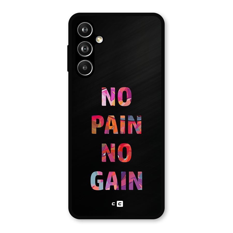 No Pain No Gain Metal Back Case for Samsung Galaxy M54