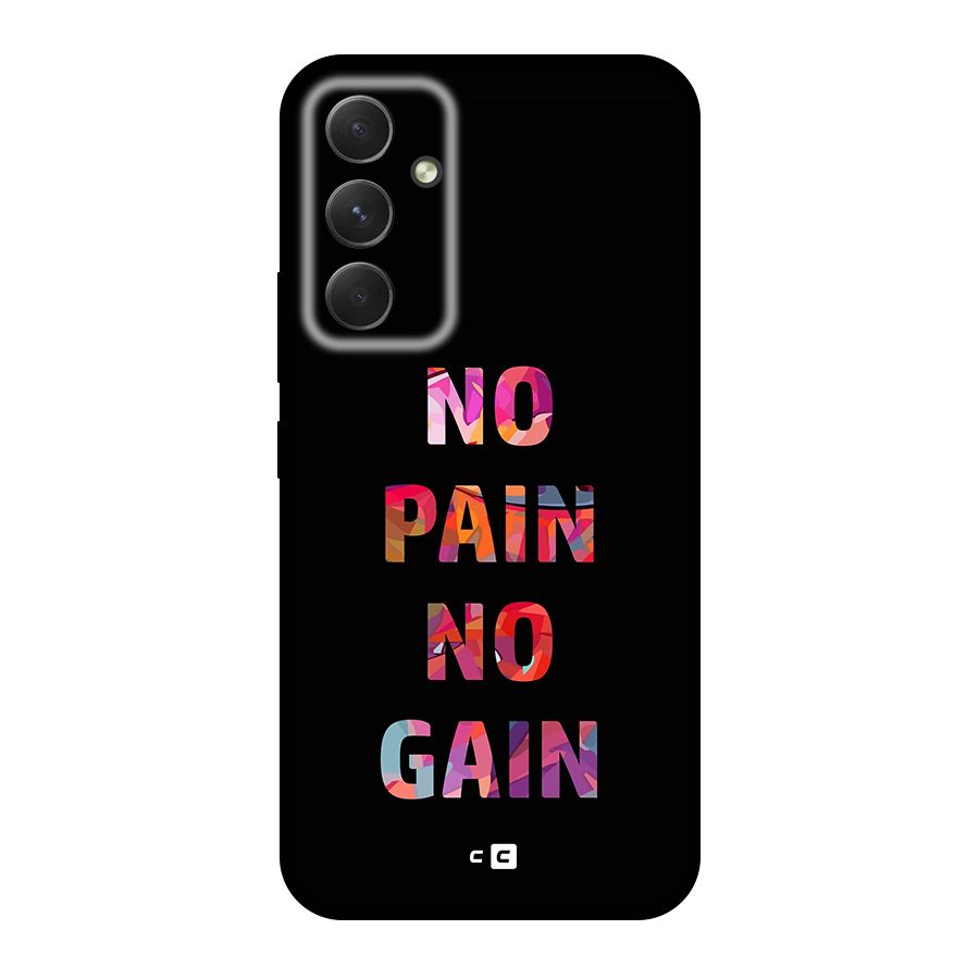 No Pain No Gain Original Polycarbonate Back Case for Galaxy A54