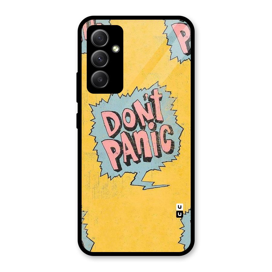 No Panic Glass Back Case for Galaxy A34