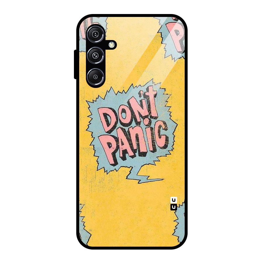 No Panic Glass Back Case for Galaxy M34 5G