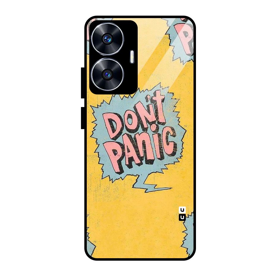 No Panic Glass Back Case for Realme Narzo N55