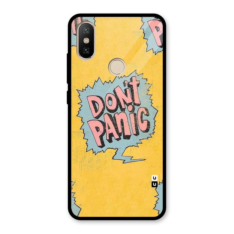 No Panic Glass Back Case for Redmi A2